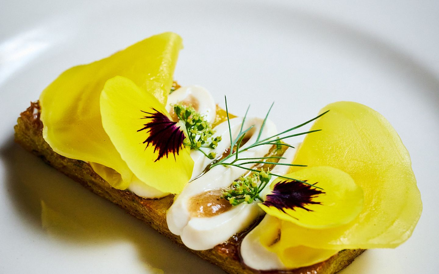 Plat servi au restaurant ferme à la table de l'Espace Old Mill